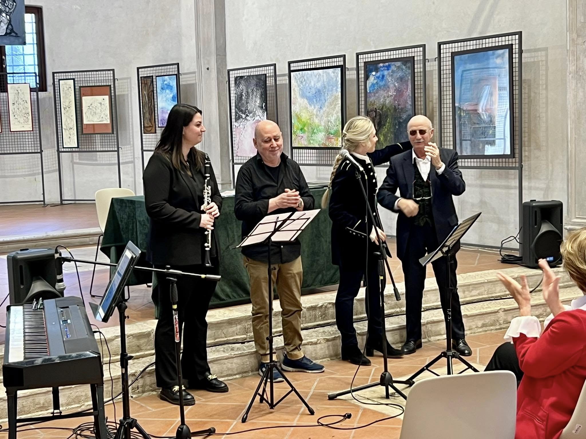 Intervento Musicale per la Mostra “Visioni” di Francesco Tabbita